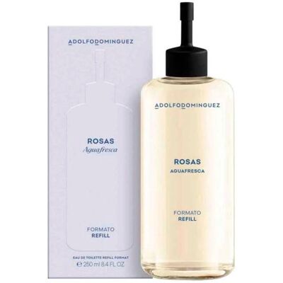 Água de Rosas Fresca de Adolfo Dominguez - Refil de 250ml Água de Rosas Fresca de Adolfo Dominguez - Refil de 250ml