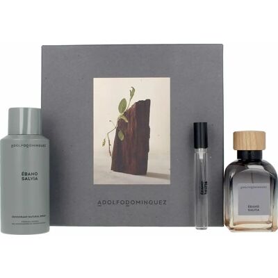 Conjunto de Perfume Ebano Salvia de Adolfo Dominguez Conjunto de Perfume Ebano Salvia de Adolfo Dominguez