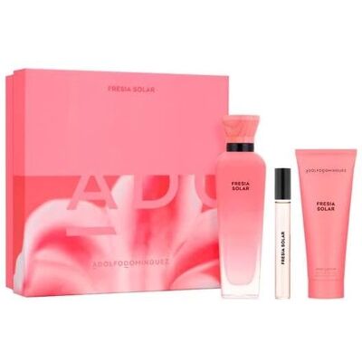 Conjunto de Eau de Parfum Floral Fresia Solar de Adolfo Dominguez - Perfume, Loción, Vial Conjunto de Eau de Parfum Floral Fresia Solar de Adolfo Dominguez - Perfume, Loción, Vial