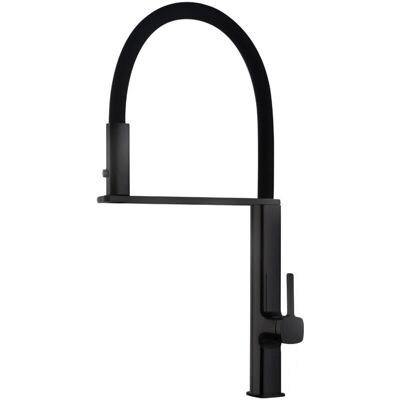 Pia de Cozinha Menorca IMEX - Preto Fosco, Extraível, Cartucho de Cerâmica Pia de Cozinha Menorca IMEX - Preto Fosco, Extraível, Cartucho de Cerâmica