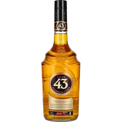 Licor 43 Cuarenta Y Tres Original - 31% Vol. - 1L Liqueur - Publicité Licor 43 Cuarenta Y Tres Original - 31% Vol. - 1L Liqueur - Publicité