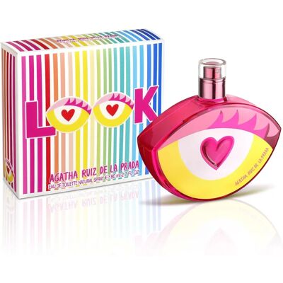 Agatha Ruiz De La Prada Look Eau De Toilette Spray - Parfum Unisexe 80ml - Publicité Agatha Ruiz De La Prada Look Eau De Toilette Spray - Parfum Unisexe 80ml - Publicité