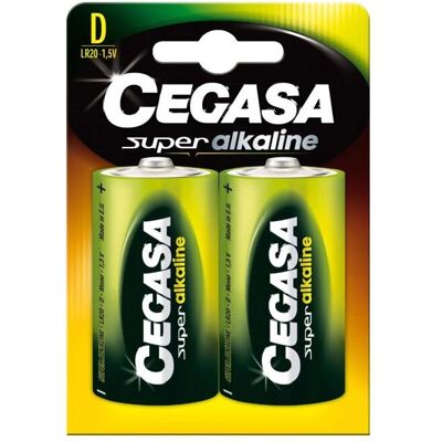 Cegasa LR20 Hochenergie D Alkaline Batterie - Batterie Cegasa LR20 Hochenergie D Alkaline Batterie - Batterie