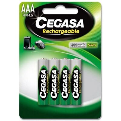Piles Rechargeables Cegasa 12V - Piles - Publicité Piles Rechargeables Cegasa 12V - Piles - Publicité