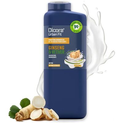 Gel douche énergisant Dicora au Vetiver et Ginseng Gel douche énergisant Dicora au Vetiver et Ginseng
