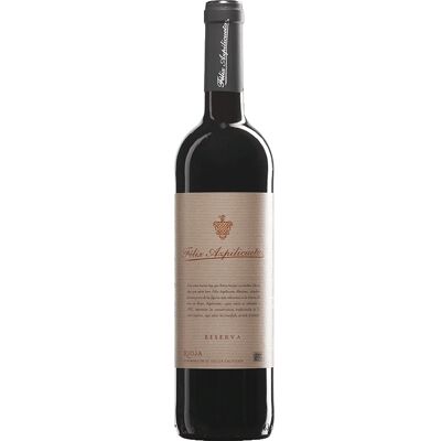 Félix Azpilicueta Reserva 2015, 2017, 2018 - Vin - Publicité Félix Azpilicueta Reserva 2015, 2017, 2018 - Vin - Publicité