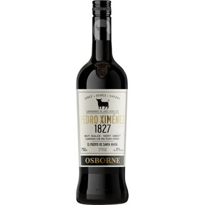 Osborne Pedro Ximénez 1827 Sherry - Reichhaltiger Aromatischer Dessertwein Osborne Pedro Ximénez 1827 Sherry - Reichhaltiger Aromatischer Dessertwein