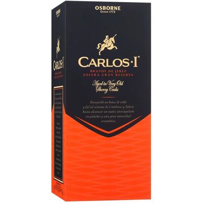 Cognac Carlos I – Gran Reserva 70cl - Brandy - Publicité Cognac Carlos I – Gran Reserva 70cl - Brandy - Publicité