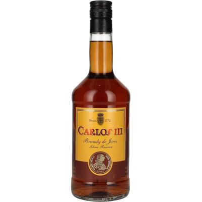 Carlos III Solera Reserva Brandy - Classico Jerez 70ml Carlos III Solera Reserva Brandy - Classico Jerez 70ml