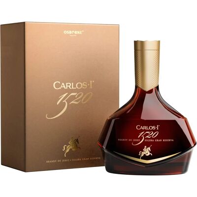 Osborne 1520 Brandy de Jerez Gran Reserva 41,1% 0,7l - Publicité Osborne 1520 Brandy de Jerez Gran Reserva 41,1% 0,7l - Publicité
