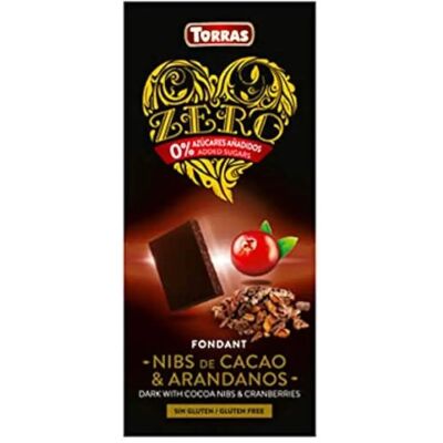 Torras Schwarze Kakaonibs Blaubeeren - Schokoladensorte Torras Schwarze Kakaonibs Blaubeeren - Schokoladensorte