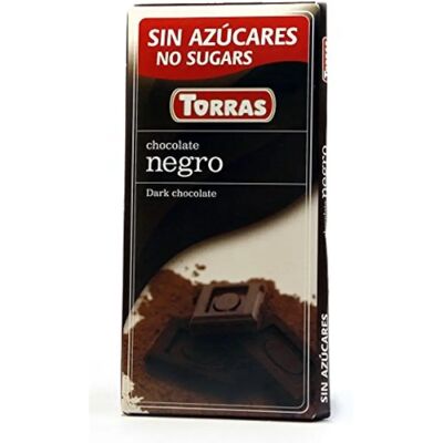 Torras Chocolate Negro Cacao - 75g - Chocolate Torras Chocolate Negro Cacao - 75g - Chocolate