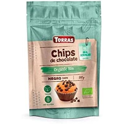 Torras Chips de Chocolate Oscuro - 52% Cacao - 200g Torras Chips de Chocolate Oscuro - 52% Cacao - 200g