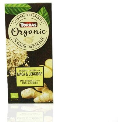 Torras Zartbitterschokolade mit Maca und Ingwer - Schokolade - Ingwer - Maca Torras Zartbitterschokolade mit Maca und Ingwer - Schokolade - Ingwer - Maca