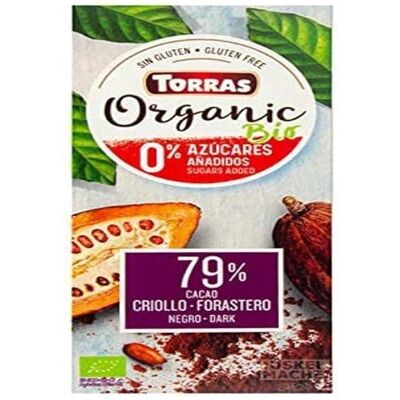 Chocolate negro 79% Criollo Forastero - Torras Chocolate negro 79% Criollo Forastero - Torras