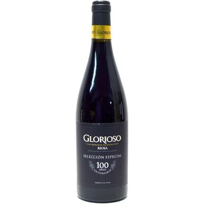 Bodegas Palacio Glorioso Sélection Spéciale 100e Anniversaire 2021 - Vin Rouge - Publicité Bodegas Palacio Glorioso Sélection Spéciale 100e Anniversaire 2021 - Vin Rouge - Publicité