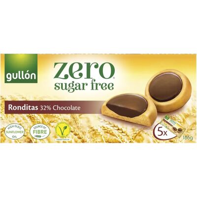 Gullón Ronditas Nature Diététique 186g - Biscuits - Publicité Gullón Ronditas Nature Diététique 186g - Biscuits - Publicité
