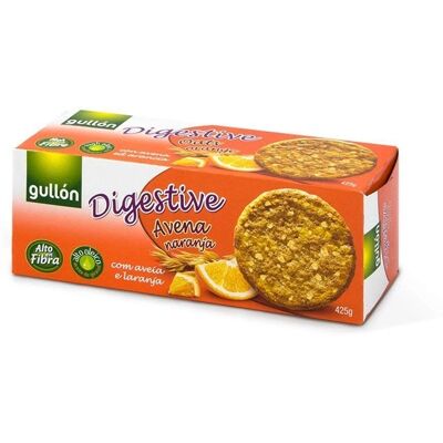 Gullón Biscuits Digestifs à l'Orange - 425g - Snack - Publicité Gullón Biscuits Digestifs à l'Orange - 425g - Snack - Publicité