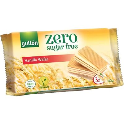 Gullón Gaufres à la vanille - Biscuits - Publicité Gullón Gaufres à la vanille - Biscuits - Publicité