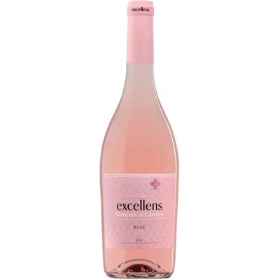 Marqués de Cáceres Excellens Rosé - Vin Rioja - Publicité Marqués de Cáceres Excellens Rosé - Vin Rioja - Publicité