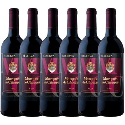 Marqués de Caceres Rioja Reserva 2019 - Roter Wein Marqués de Caceres Rioja Reserva 2019 - Roter Wein