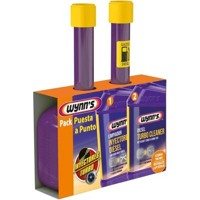 Pack d'Additifs Diesel Wynns - Nettoyeur injecteurs & turbo - 2 x 325ml - Publicité Pack d'Additifs Diesel Wynns - Nettoyeur injecteurs & turbo - 2 x 325ml - Publicité