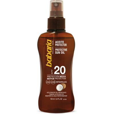 Olio Solare Babaria Cocco SPF 20 - Olio Solare Olio Solare Babaria Cocco SPF 20 - Olio Solare
