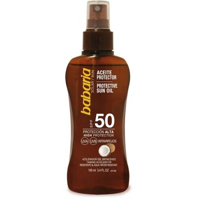 Babaria Napvédő Olaj SPF50 - Napvédő Olaj Babaria Napvédő Olaj SPF50 - Napvédő Olaj