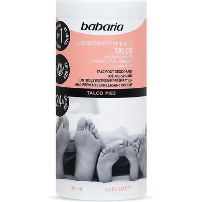 Babaria Déodorant Talc - Pour Pieds - Publicité Babaria Déodorant Talc - Pour Pieds - Publicité