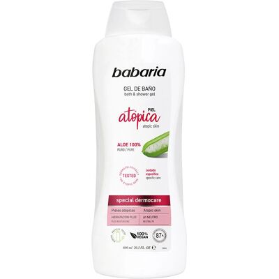 Babaria Aloe Vera Żel pod prysznic dla skóry atopowej - Żel pod prysznic i ciało Babaria Aloe Vera Żel pod prysznic dla skóry atopowej - Żel pod prysznic i ciało