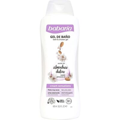 Babaria Almond Oil Shower Gel - Hydrates & Nourishes - Shower Gel Babaria Almond Oil Shower Gel - Hydrates & Nourishes - Shower Gel