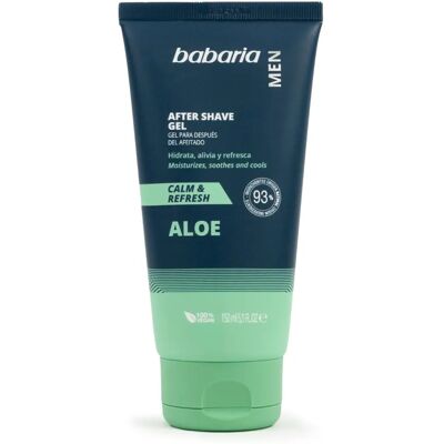 Babaria Aloe Vera Aftershave Gel - 3 Effekte - 150ml Babaria Aloe Vera Aftershave Gel - 3 Effekte - 150ml