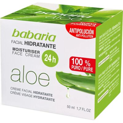Babaria Aloe Vera 24-Hour Moisturising Face Cream - Face Cream Babaria Aloe Vera 24-Hour Moisturising Face Cream - Face Cream