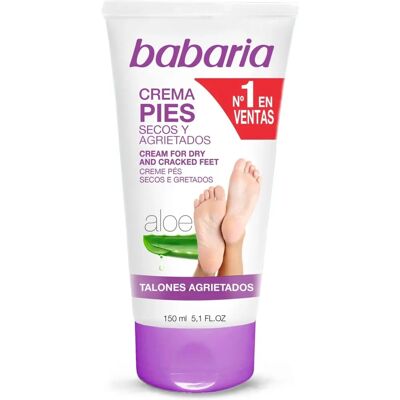 Creme para Pés com Aloe Vera Babaria - Creme para pés - 150ml Creme para Pés com Aloe Vera Babaria - Creme para pés - 150ml