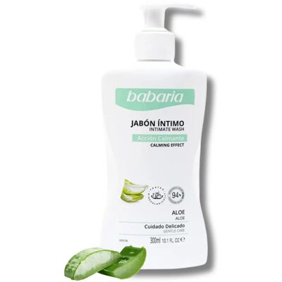 Babaria Aloe Vera Feminine Wash - Aloe Vera - Feminine Hygiene - 300 ml Babaria Aloe Vera Feminine Wash - Aloe Vera - Feminine Hygiene - 300 ml