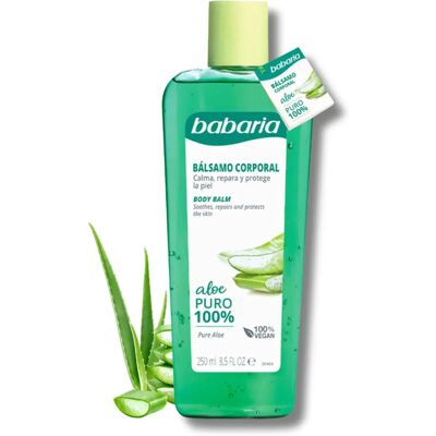 Babaria Aloe Vera Body Balm - 250ml - Repair & Hydrate Babaria Aloe Vera Body Balm - 250ml - Repair & Hydrate