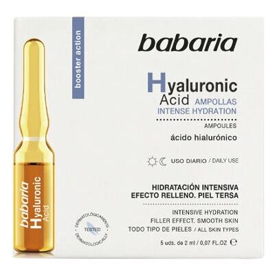 Babaria Hyaluronic Acid - Face Serum - Intensive Hydration - 10 ml Babaria Hyaluronic Acid - Face Serum - Intensive Hydration - 10 ml
