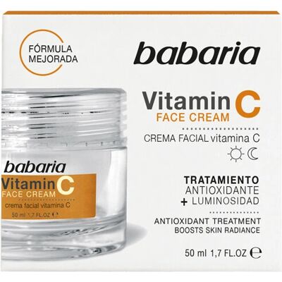 Creme Facial de Vitamina C Babaria Dia & Noite - Creme Facial Creme Facial de Vitamina C Babaria Dia & Noite - Creme Facial