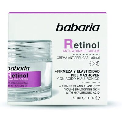 Creme Anti-Idade com Retinol Babaria - 50ml - Rejuvenescedor & Firmeza Creme Anti-Idade com Retinol Babaria - 50ml - Rejuvenescedor & Firmeza
