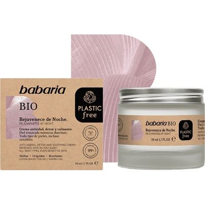 Babaria Bio Crema Noche - Antiedad, Hidratante, 50ml Babaria Bio Crema Noche - Antiedad, Hidratante, 50ml