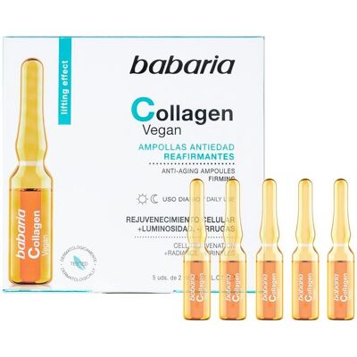 Babaria Baby Collagen Ampoules - Firming Vegan Serum 5x2ml Babaria Baby Collagen Ampoules - Firming Vegan Serum 5x2ml