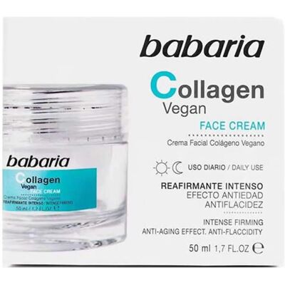 Creme Facial Vegano de Colágeno Babaria - 50ml - Hidratante para todos os tipos de pele Creme Facial Vegano de Colágeno Babaria - 50ml - Hidratante para todos os tipos de pele