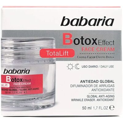 Creme Facial Babaria Efeito Botox - Antienvelhecimento, Rugas, Ingredientes Naturais Creme Facial Babaria Efeito Botox - Antienvelhecimento, Rugas, Ingredientes Naturais