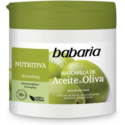 Babaria Olívaolajos Tápláló Hajmaszk - 400ml Babaria Olívaolajos Tápláló Hajmaszk - 400ml