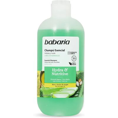 Babaria Hydra & Nutritive Essential Shampoo - Champú Babaria Hydra & Nutritive Essential Shampoo - Champú