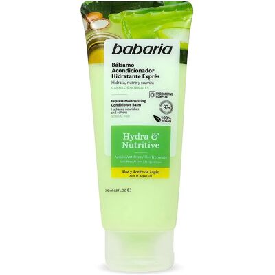 Babaria - Condicionador hidratante e nutritivo 200ml Babaria - Condicionador hidratante e nutritivo 200ml