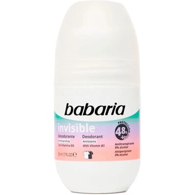 Babaria Niewidzialny Dezodorant Roll-On 50ml Babaria Niewidzialny Dezodorant Roll-On 50ml