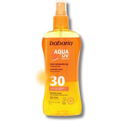 Spray Przeciwsłoneczny Babaria SPF 30 - Ochrona Szerokiego Spektrum UV Spray Przeciwsłoneczny Babaria SPF 30 - Ochrona Szerokiego Spektrum UV