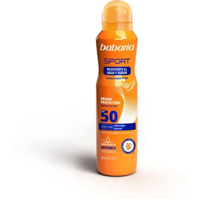 Babaria Sport Protective Sunscreen Spray SPF 50 - 200 ml Babaria Sport Protective Sunscreen Spray SPF 50 - 200 ml
