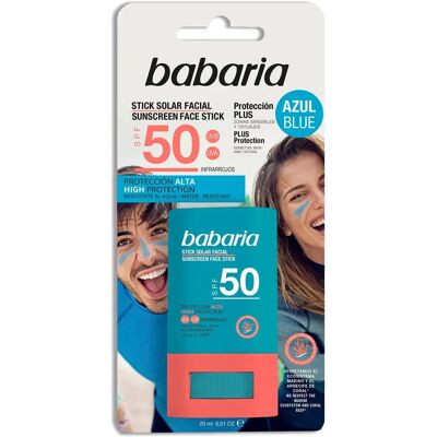 Babaria Blue Sunscreen Face Stick SPF 50 (20 ml) Babaria Blue Sunscreen Face Stick SPF 50 (20 ml)